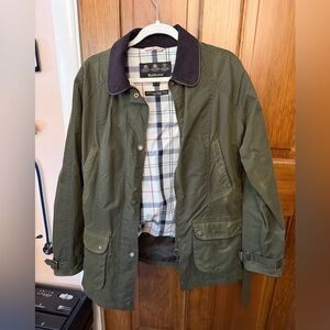 Barbour Western Wax Jacket in Archive Olive